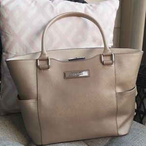 Calvin Klein Beige Purse
